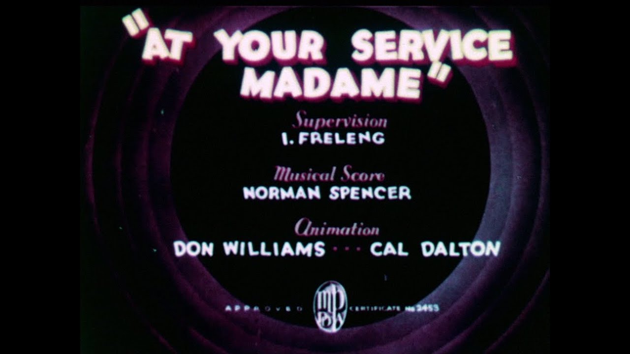 At Your Service Madame (1936) Original titles (Thunderbean scan)
