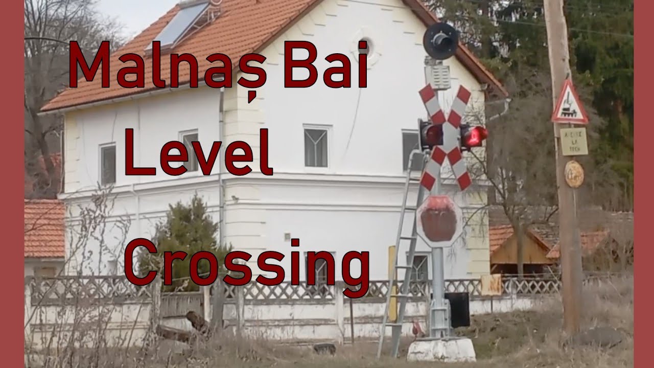 Malnaș-Bai Level Crossing/Trecerea de nivel cu calea ferată Malnaș Bai (RO)