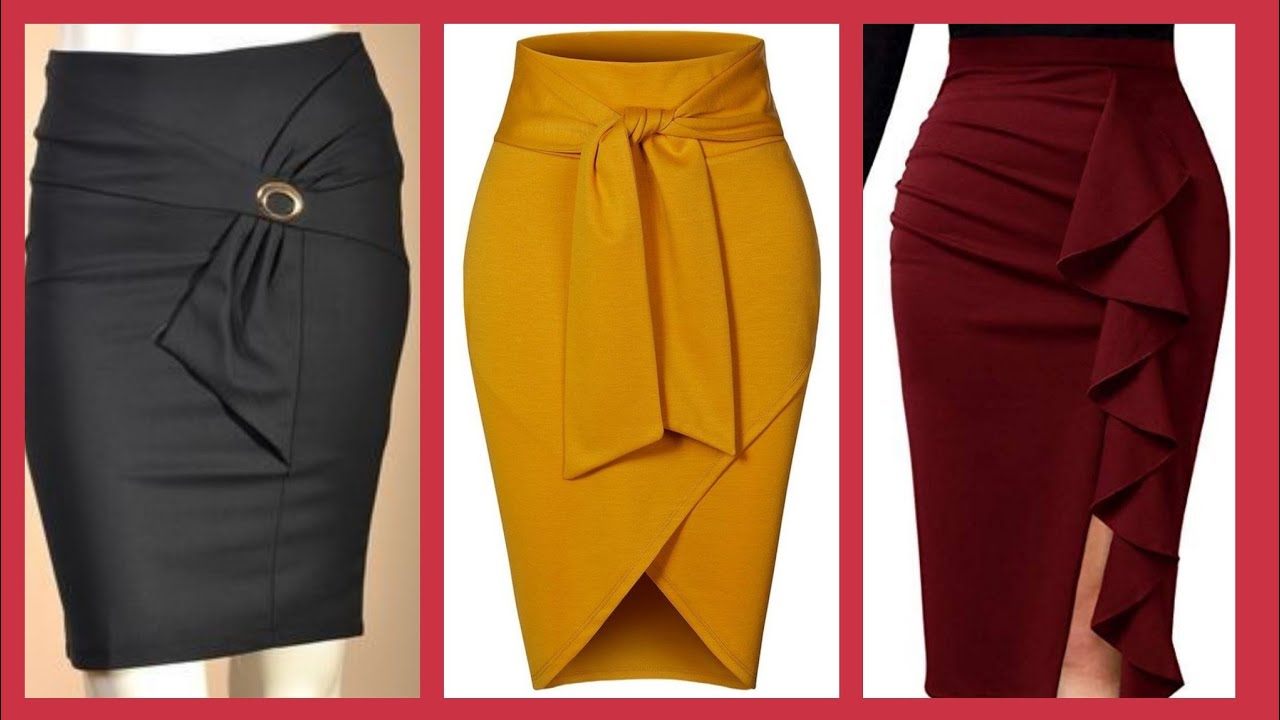 daily office wear middi skirts ideas for blouses and tunic tops for women
