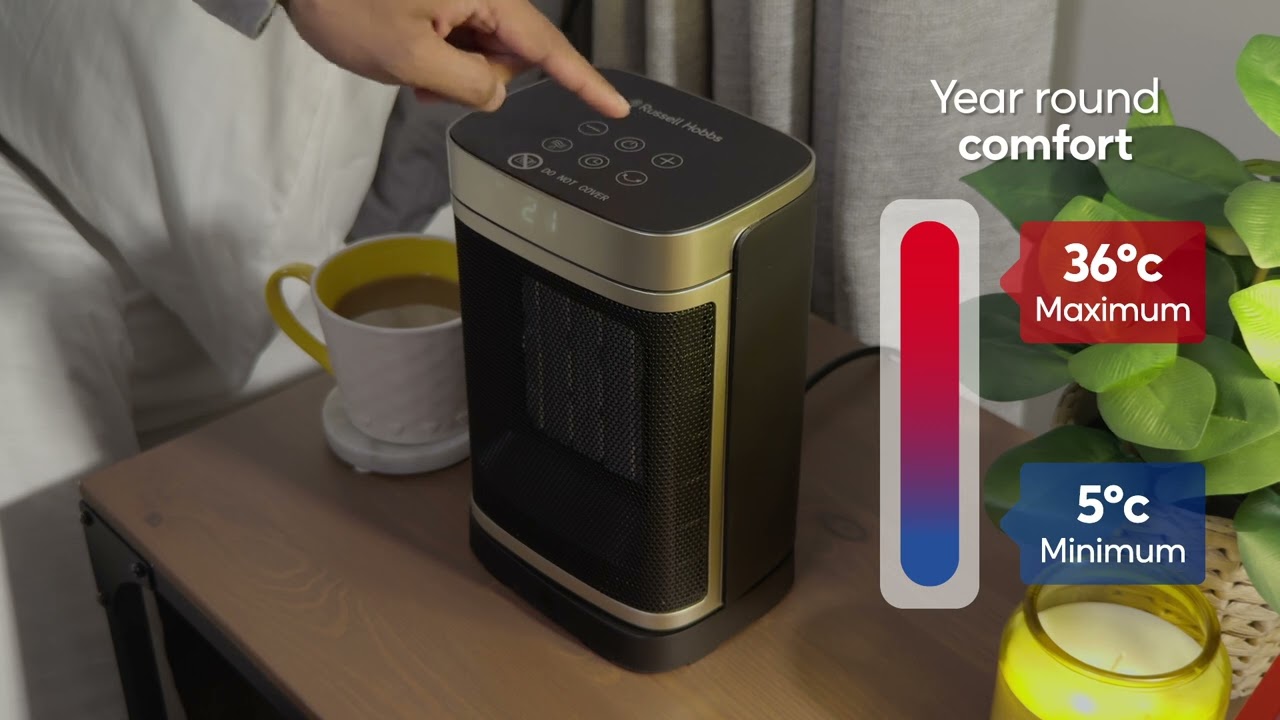 Russell Hobbs, RHCH2001, 1.5kW Oscillating Ceramic Heater