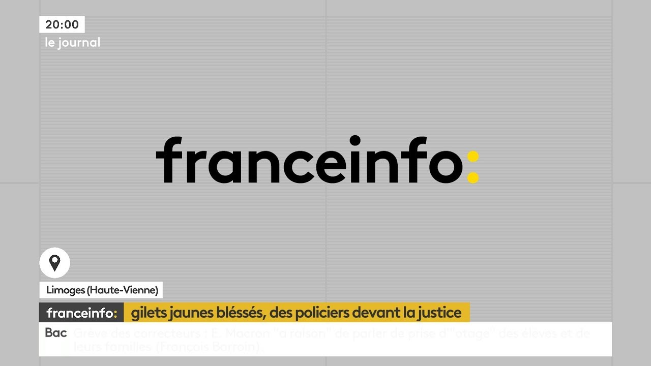 [Reproduction Complète] Habillage antenne de franceinfo: (2019)