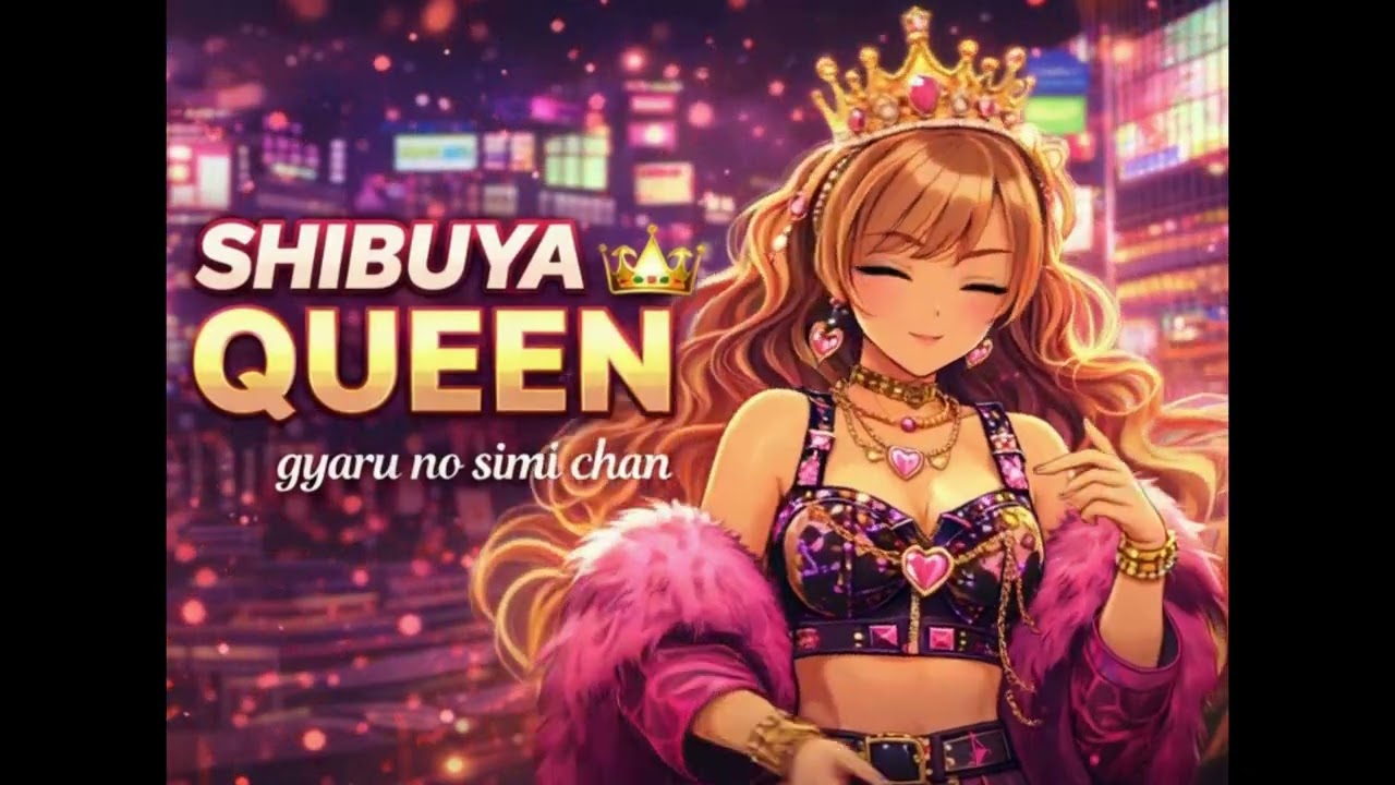 渋谷クイーン (Shibuya queen) | Gyaru No Simi Chan | original song