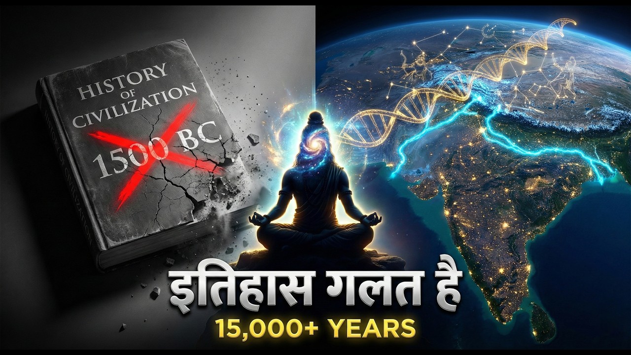 🌌 15,000 साल की वैदिक विरासत: इतिहास गलत है! 🚩 #VedicScience #ancientindia