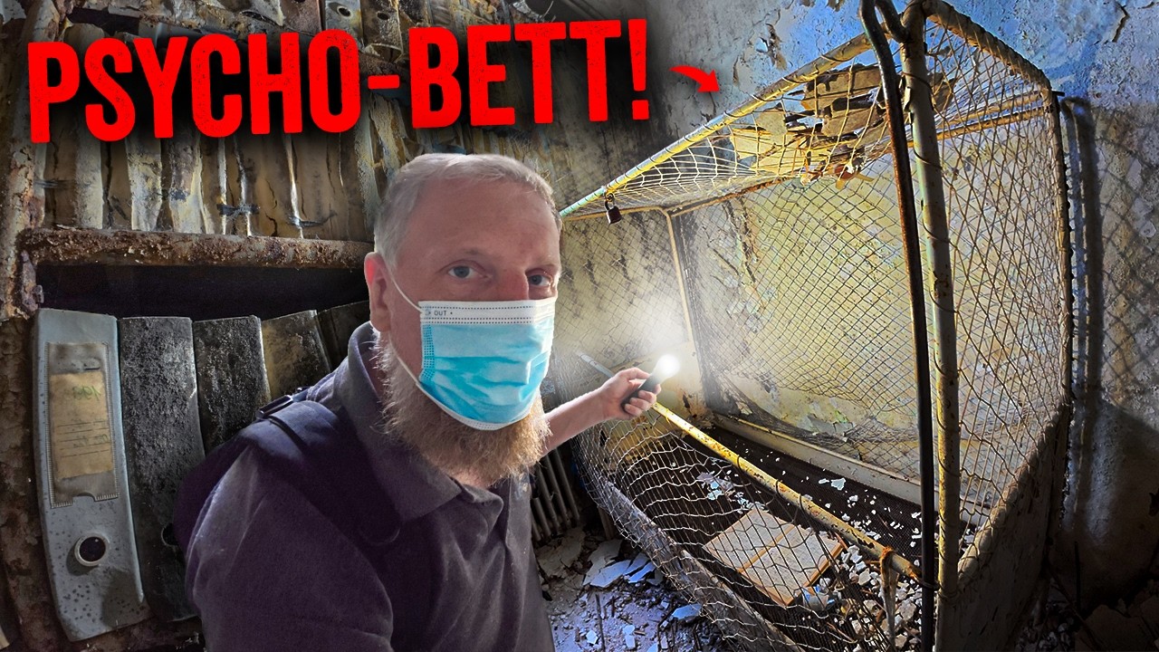 TAUSENDE UNTERLAGEN! 😱  Psycho-Bett & R&ouml;ntgenraum &ndash; verlassene Klinik von 1999 🇭🇺 LOST PLACE #ungarn