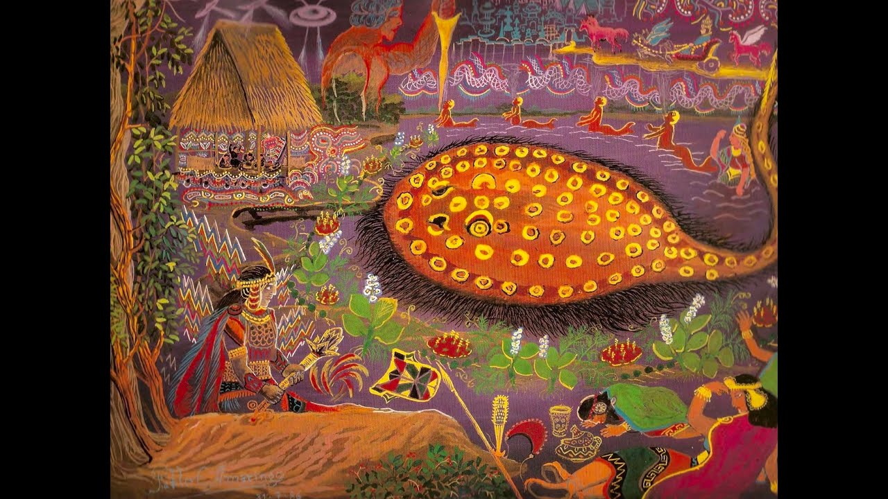 AYAHUASCA LAS VISIONES DE PABLO AMARINGO VISION 2 ORIGEN