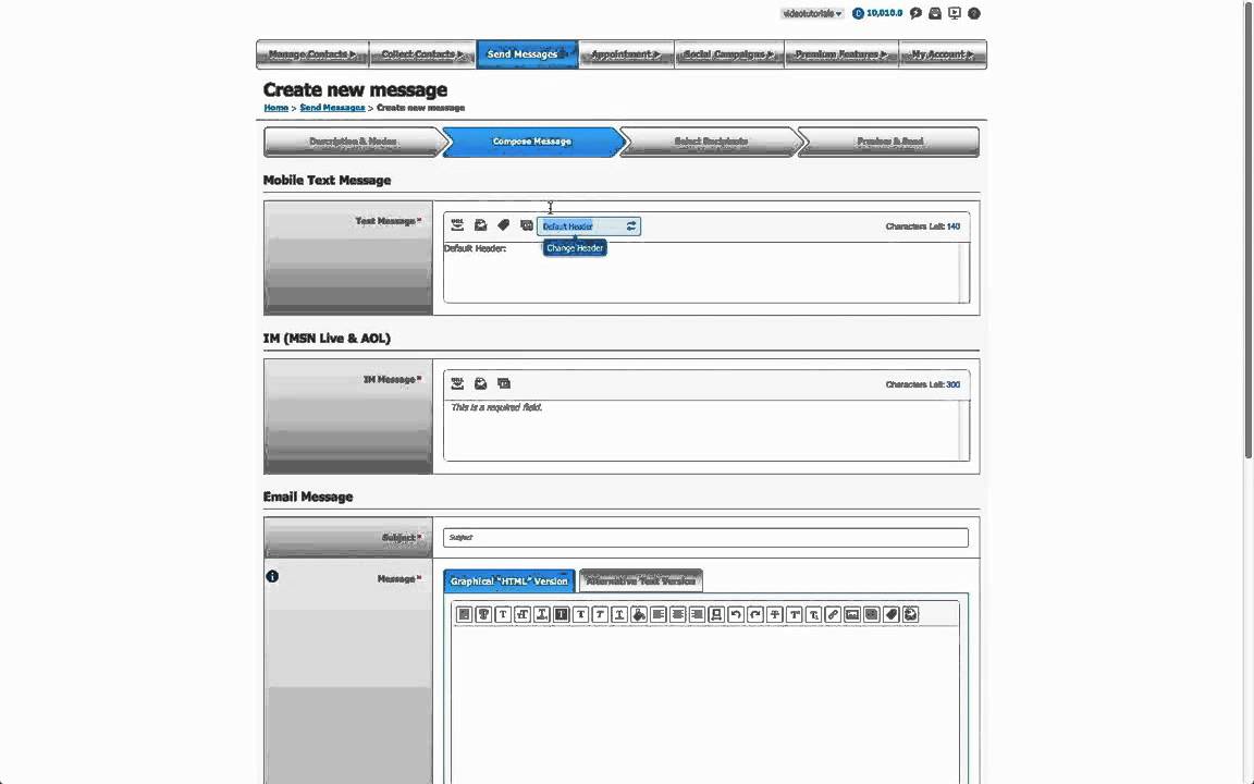 SMS Marketing: Send One Time Message to Individual Tutorial Videos