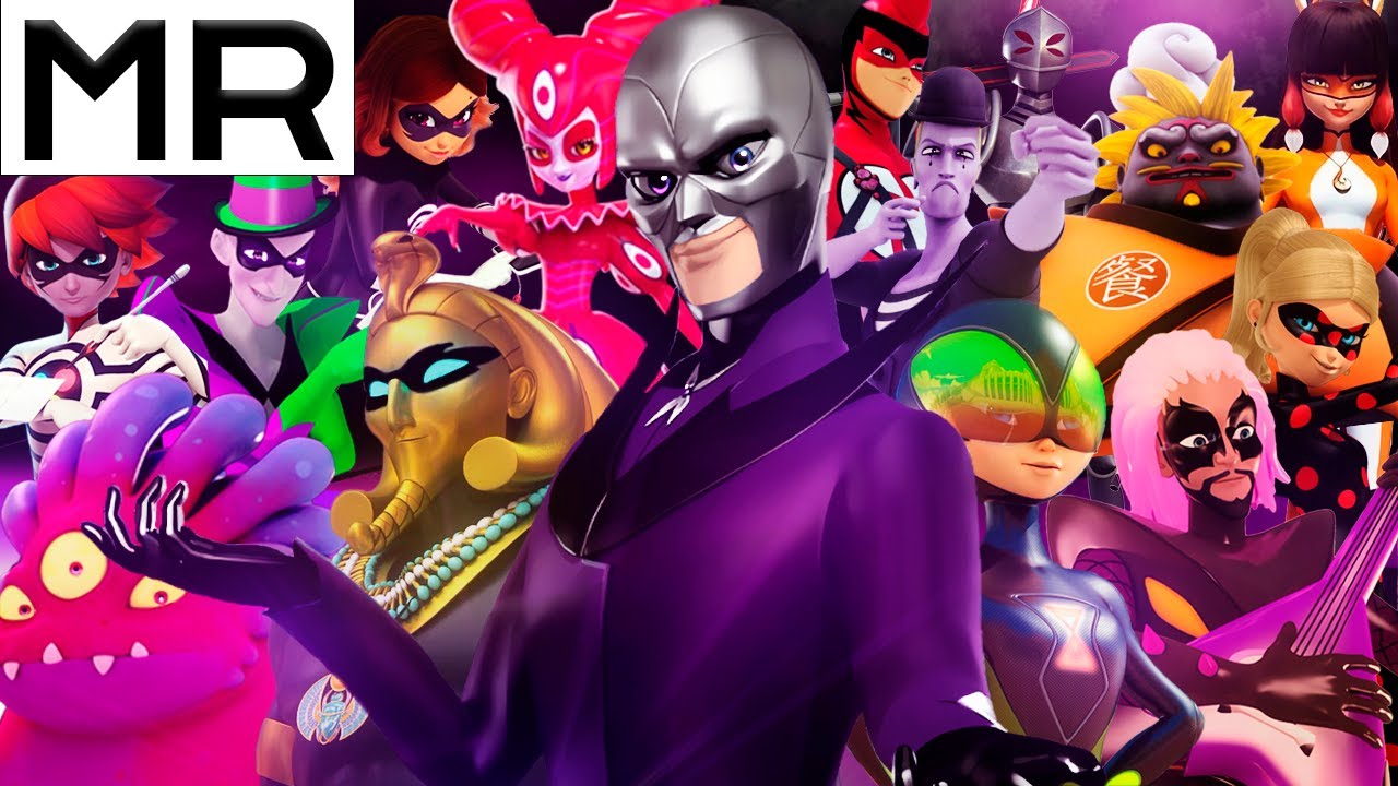 RAP DE AKUMATIZADOS🦋 | (Miraculous Ladybug) | [TEMP 1] | Revenge & Kia ft. Varios Artista