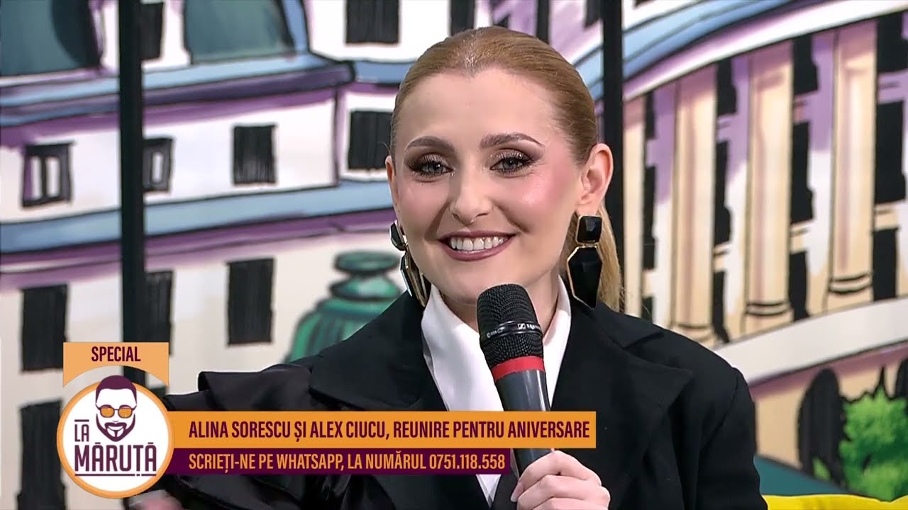 Alina Sorescu și Alex Ciucu, reunire pentru aniversare