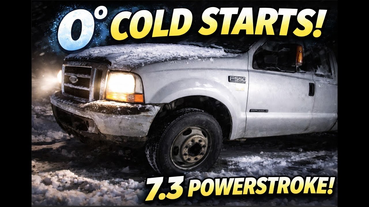 Cold Starts, oil changes and new tool show up!