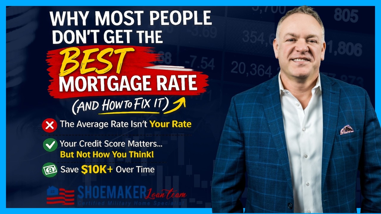 Why Most People Don't Get The Best Mortgage Rate-And How To Fix It
