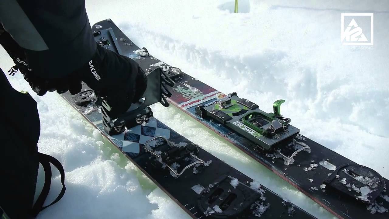 The K2 Kwicker Splitboard System