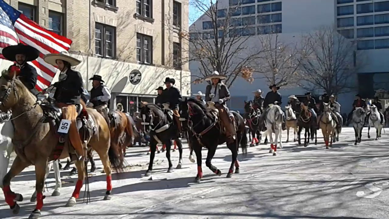 Fort Worth TX. Parade stock show and Rodeo. 2020 vid#5