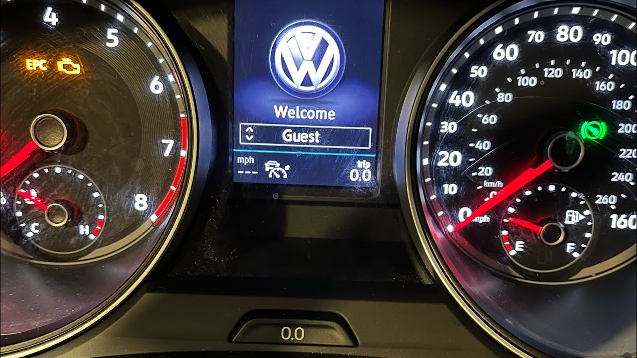VW Atlas Maintenance Interval Reset 2018-2021