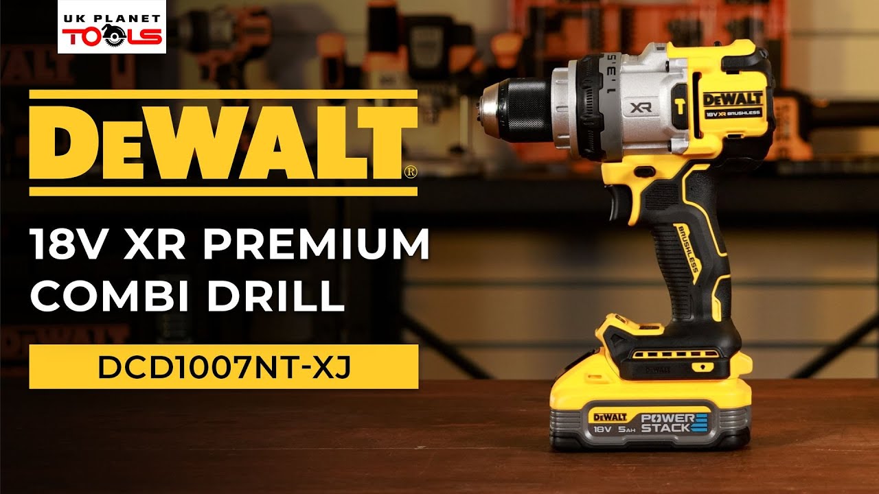 DeWalt DCD1007NT-XJ 18V Combi Drill | Full Review & Features