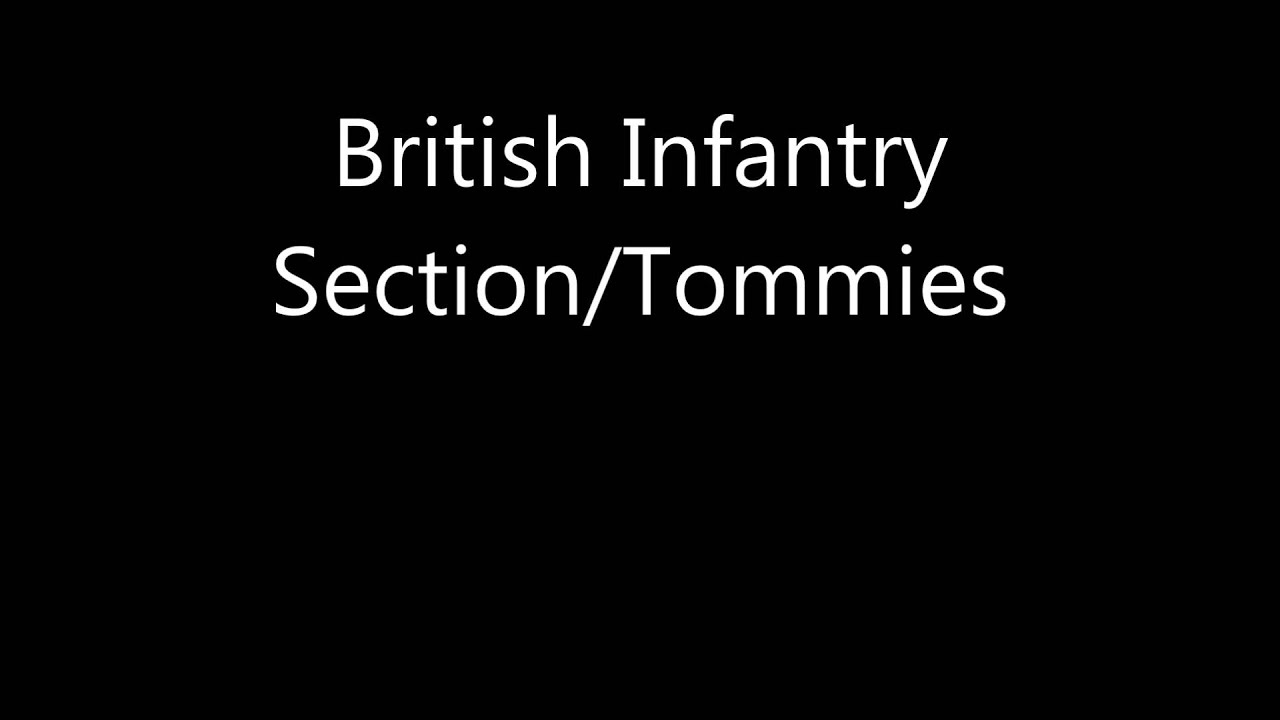 Company of Heroes 2 Voices: British Tommies