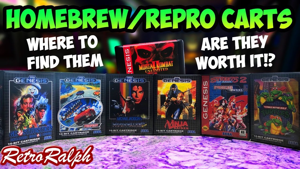Sega Genesis Homebrew Games and Repro Carts - Worth it?