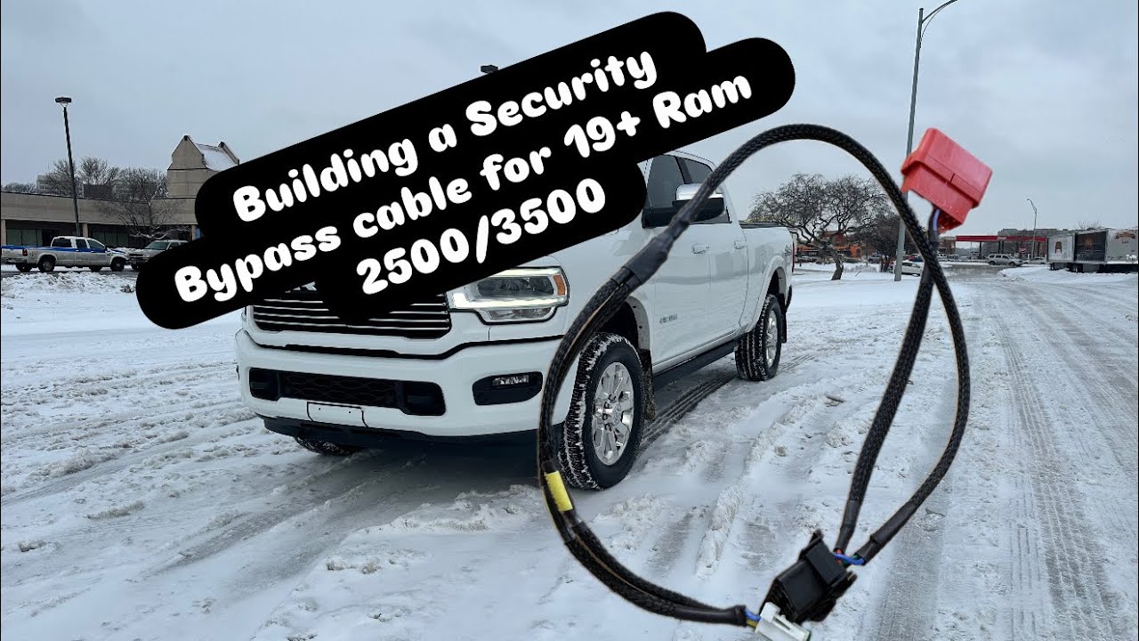 Building a Security Bypass Cable for +19 Ram 2500/3500 