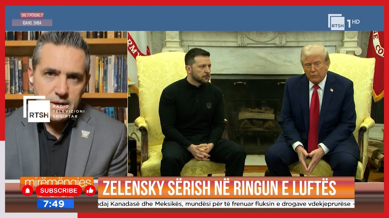 Zelensky s&euml;rish n&euml; ringun e luft&euml;s | Mir&euml;m&euml;ngjes Shqip&euml;ri
