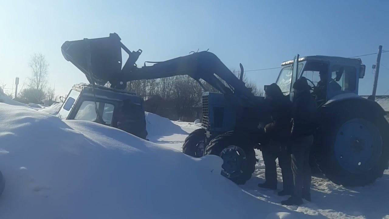 История моего трактора т-40 с кабиной мтз