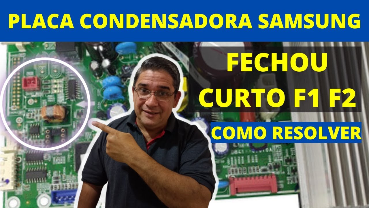 Placa Condensadora Samsung Inverter