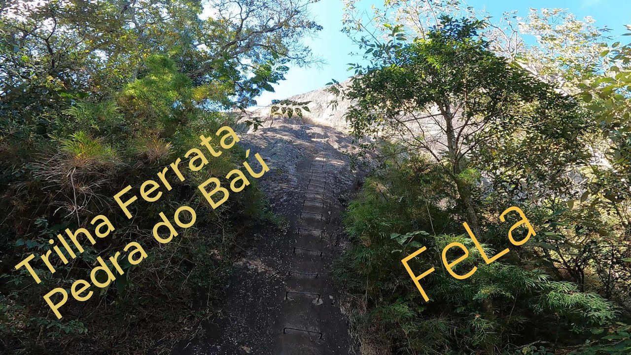 Trilha ate o pé da Pedra do Baú - Pt1