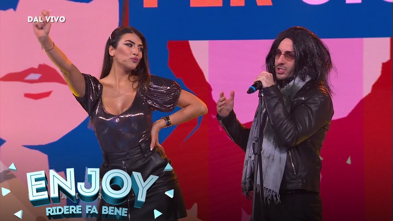 Enjoy - Ridere Fa Bene - Francesco Cicchella imita Le Vibrazioni in Dedicato a te