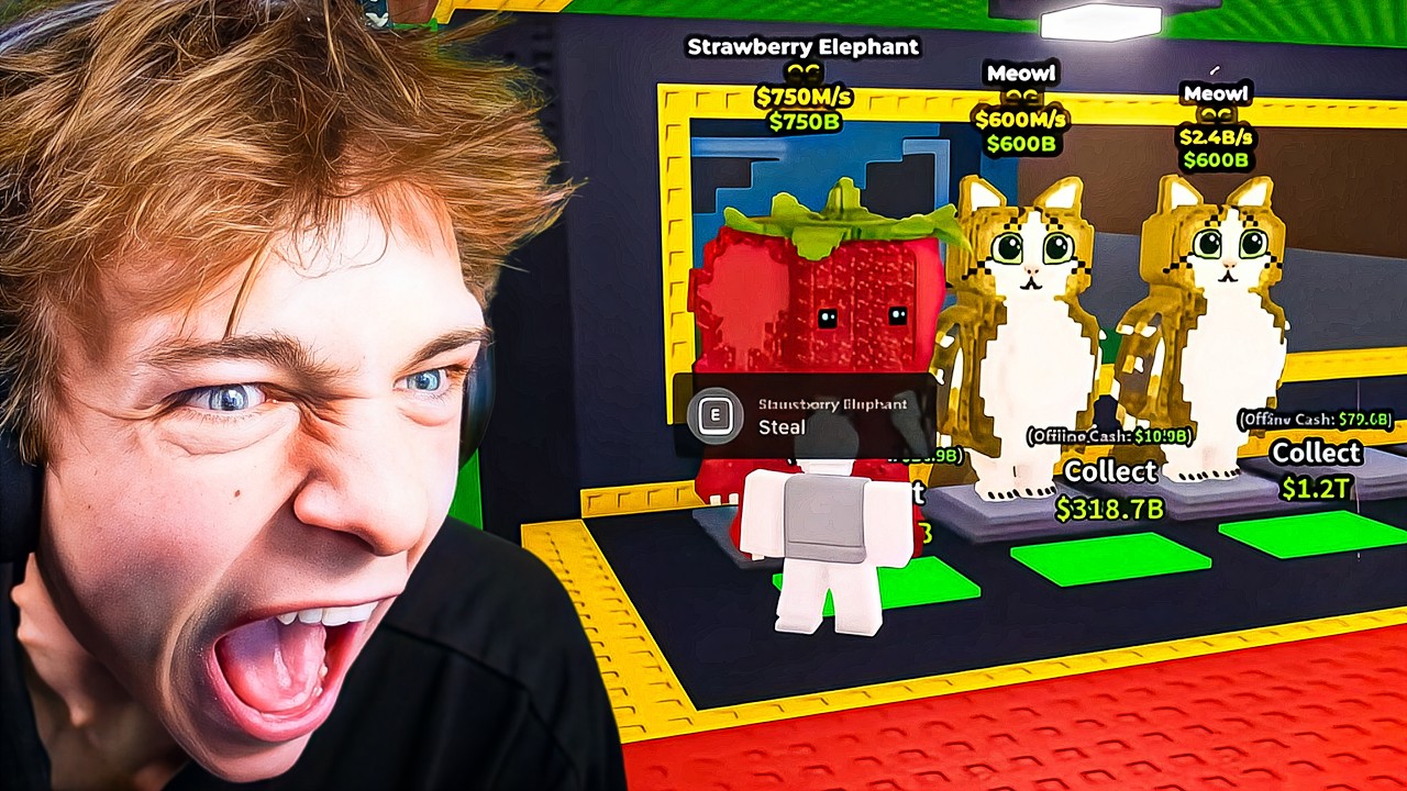 We Stole The RAREST Brainrots in Public Servers