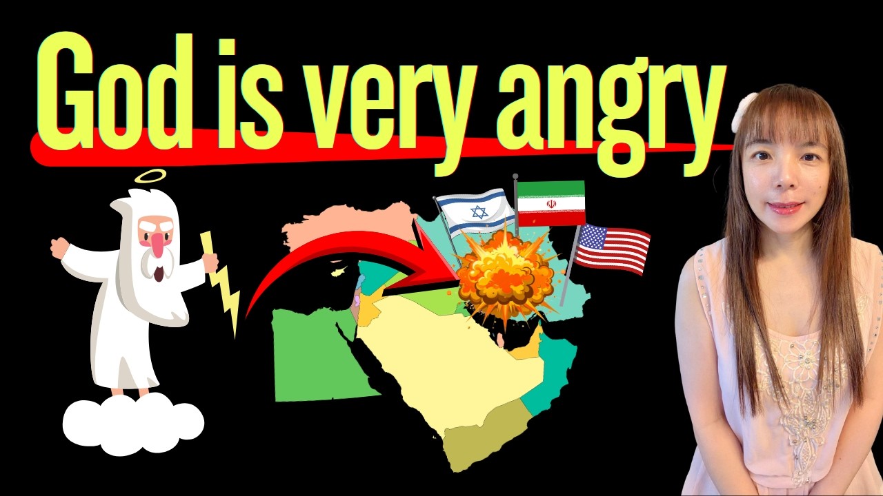 😡God is VERY VERY ANGRY! God says, IT'S TIME TO STOP! #propheticword #usa #iran #israel