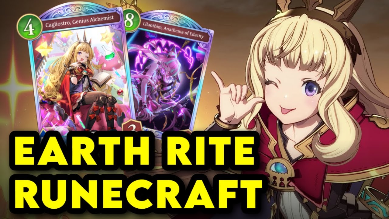 EARTH RITE RUNECRAFT JUST BECAME ONE OF THE BEST DECKS IN THE NEW SET! | Shadowverse Worlds Beyond