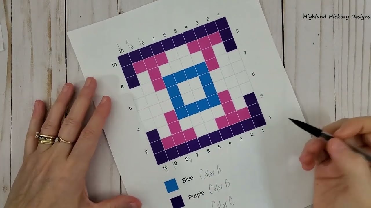Tapestry Crochet Series: Video #2 How To Read A Chart