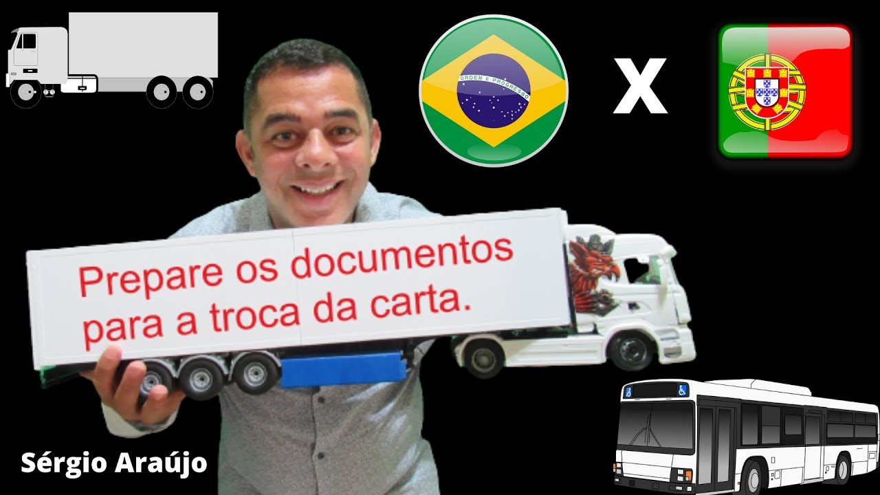 Documentos para troca de carta de condução em Portugal! P1