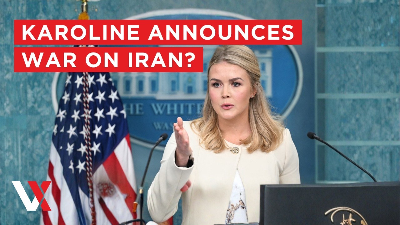 LIVE | Press Secretary Karoline Leavitt Briefs Washington Media | VERTEX