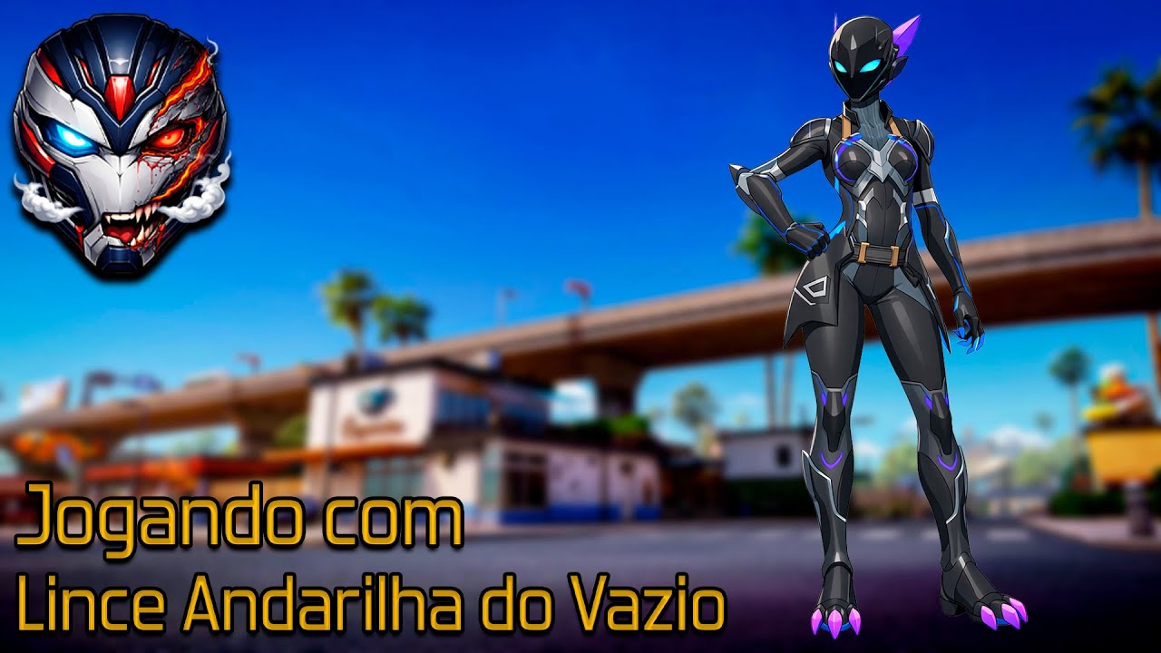 Jogando com a Skin Lince Andarilha do Vazio