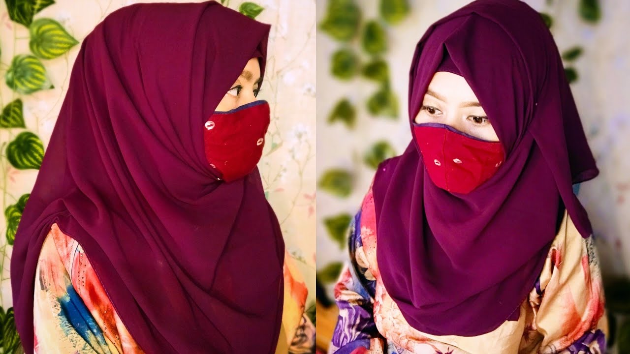 Simple Hijab Tutorial Without Inner Cap | Quick And Easy Hijab Styles For Everyday |
