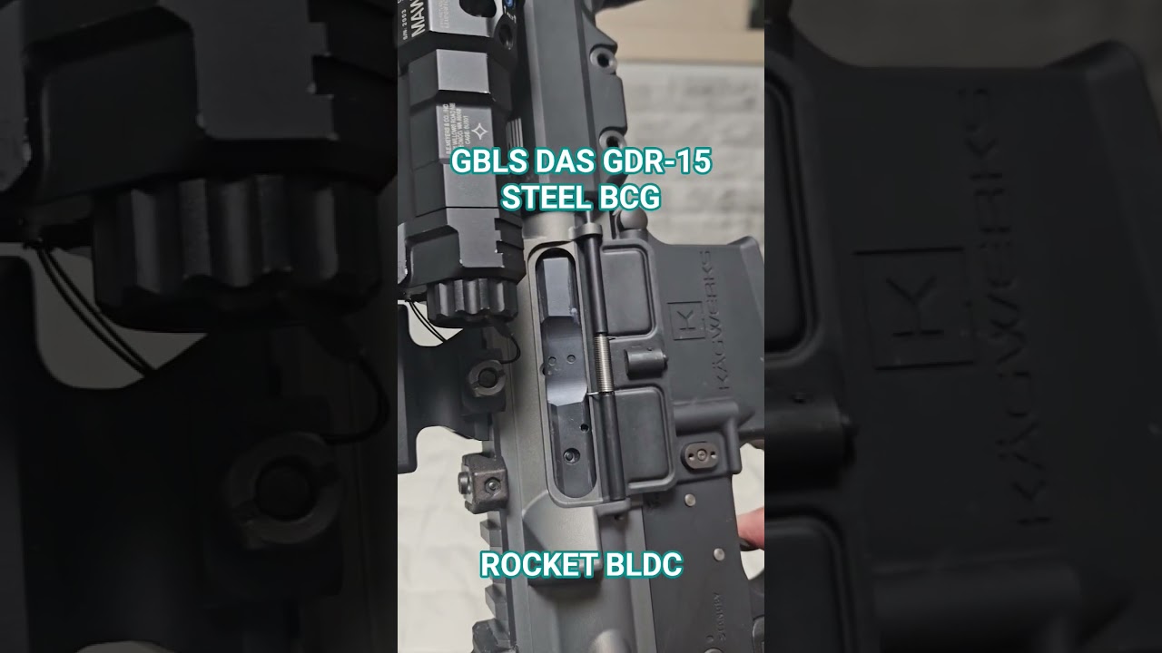 GBLS DAS GDR-15 STEEL BCG  FULL AUTO