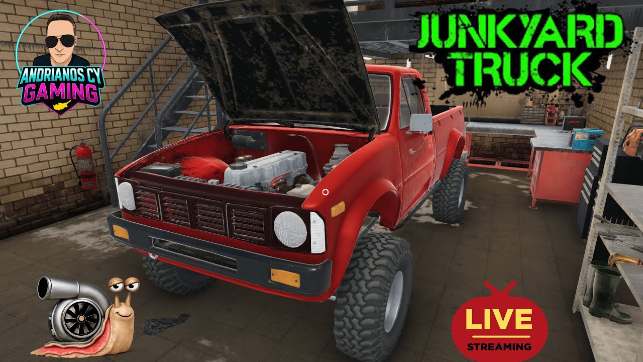 🔴 LIVE Επιτέλους θα βάλω TURBO στο αγροτικό ή μήπως όχι; 🚛💥 Junkyard Truck #3