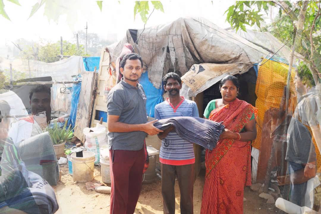 ValueMomentum CSR Activity - Blanket Distribution