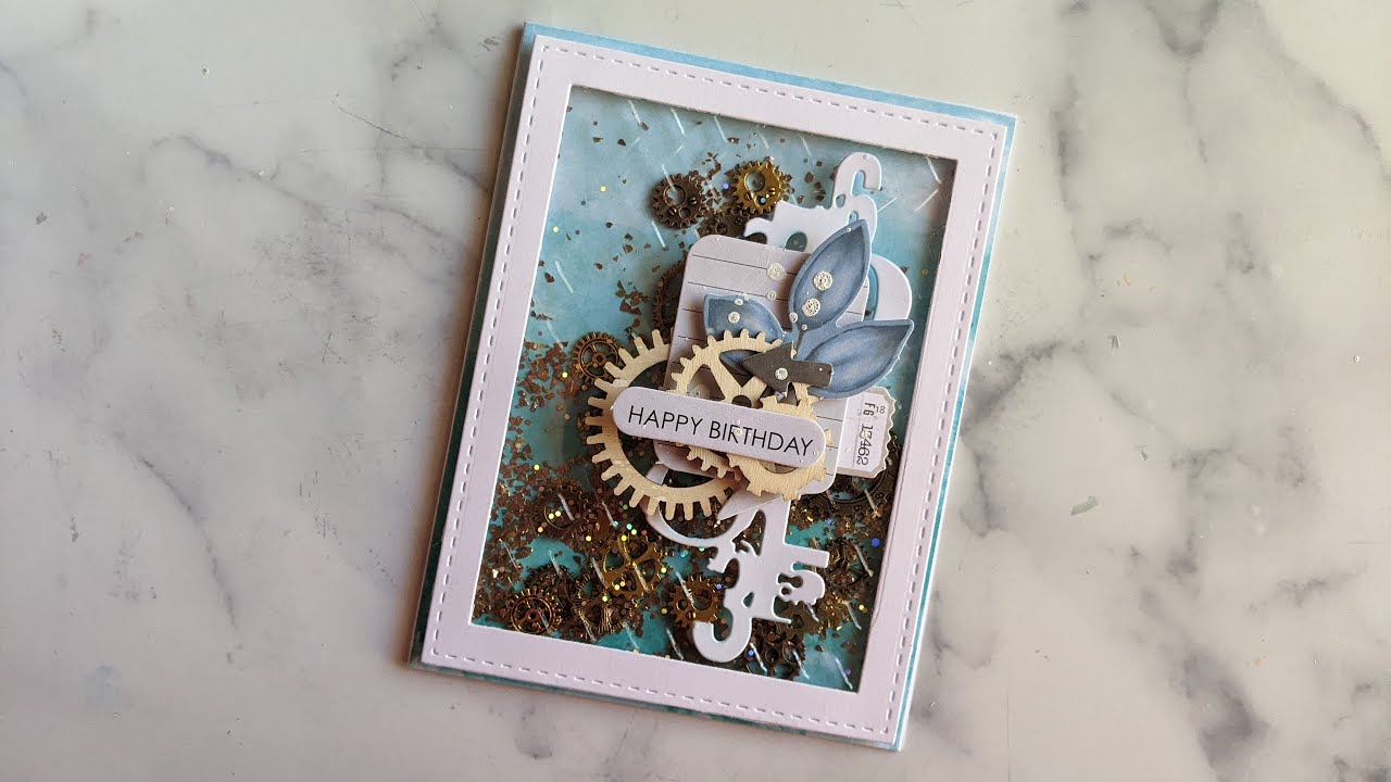 Masculine Card Ideas   Embossing Acetate!