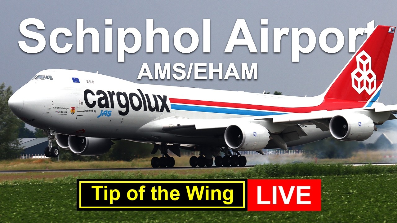 🔴 LIVE; Amsterdam Schiphol Airport #66 - 2/3/2026 (ENG/NL)