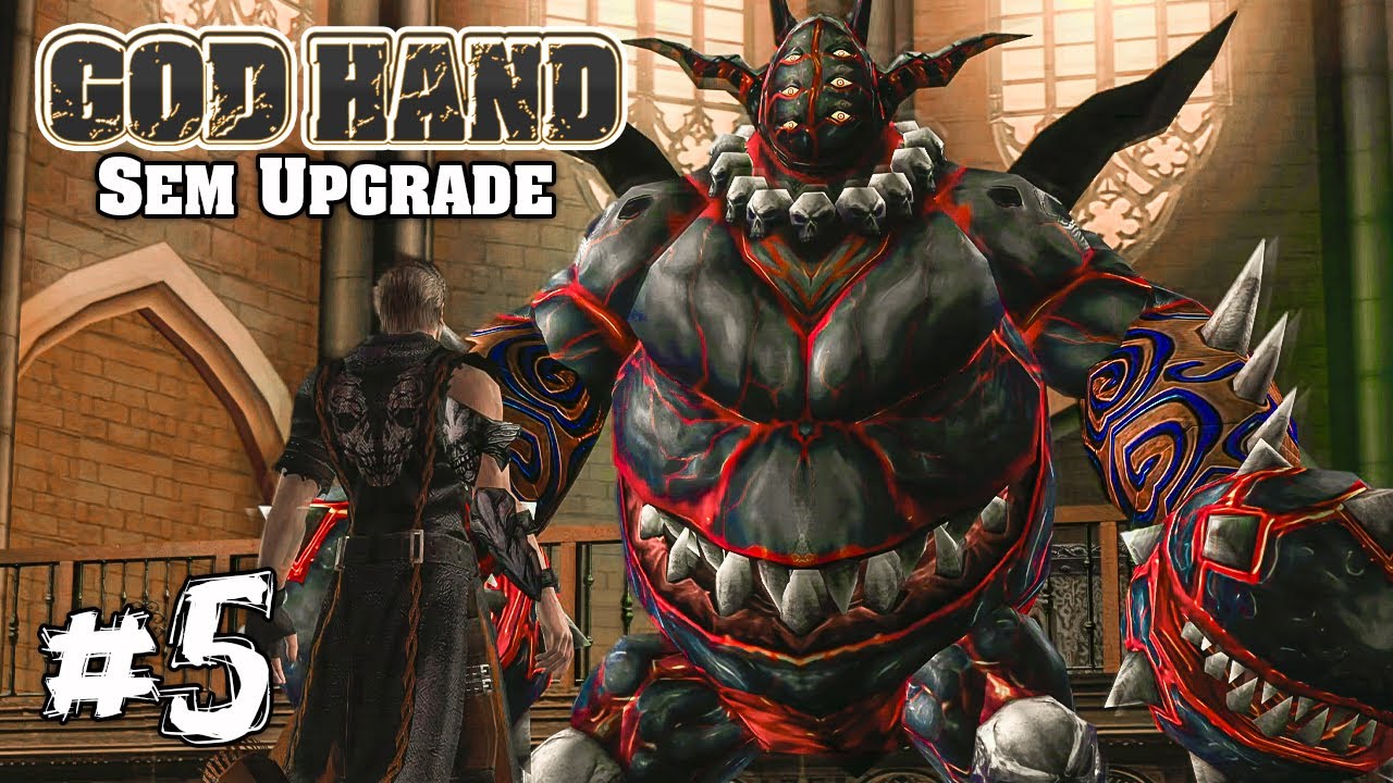 AAAAHHHHH FIQUEI MUITO PUT0!!!!!! #5 - GOD HAND (HARD) Sem Upgrade