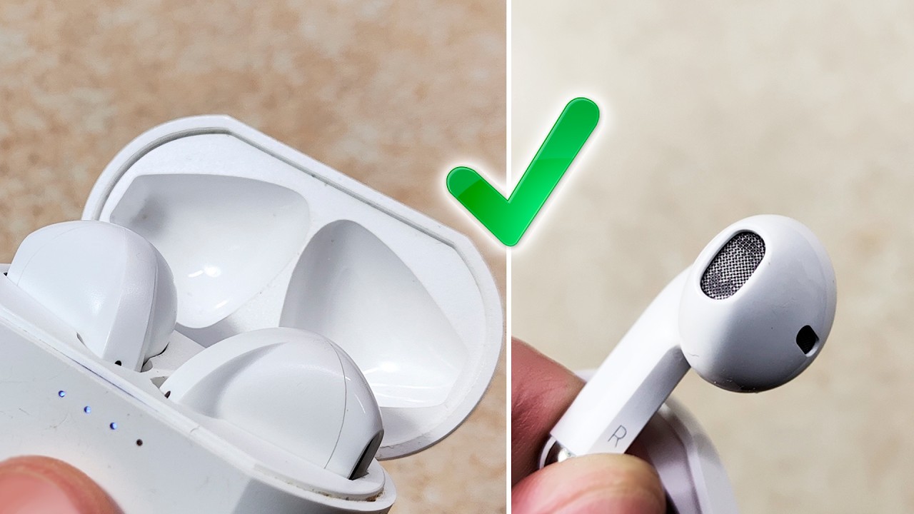 Как почистить сетчатые AirPods - Не покупайте новые наушники!