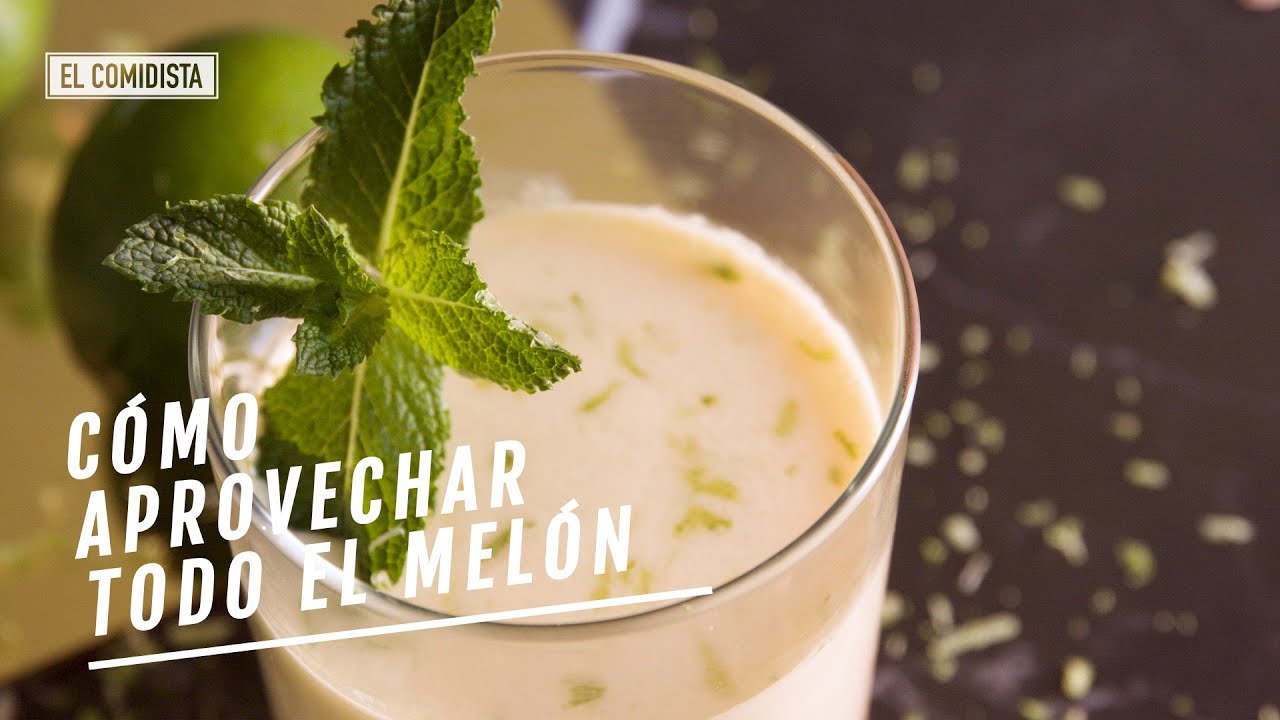 EL COMIDISTA | Tres recetas para aprovechar todo el melón (pepitas incluidas)
