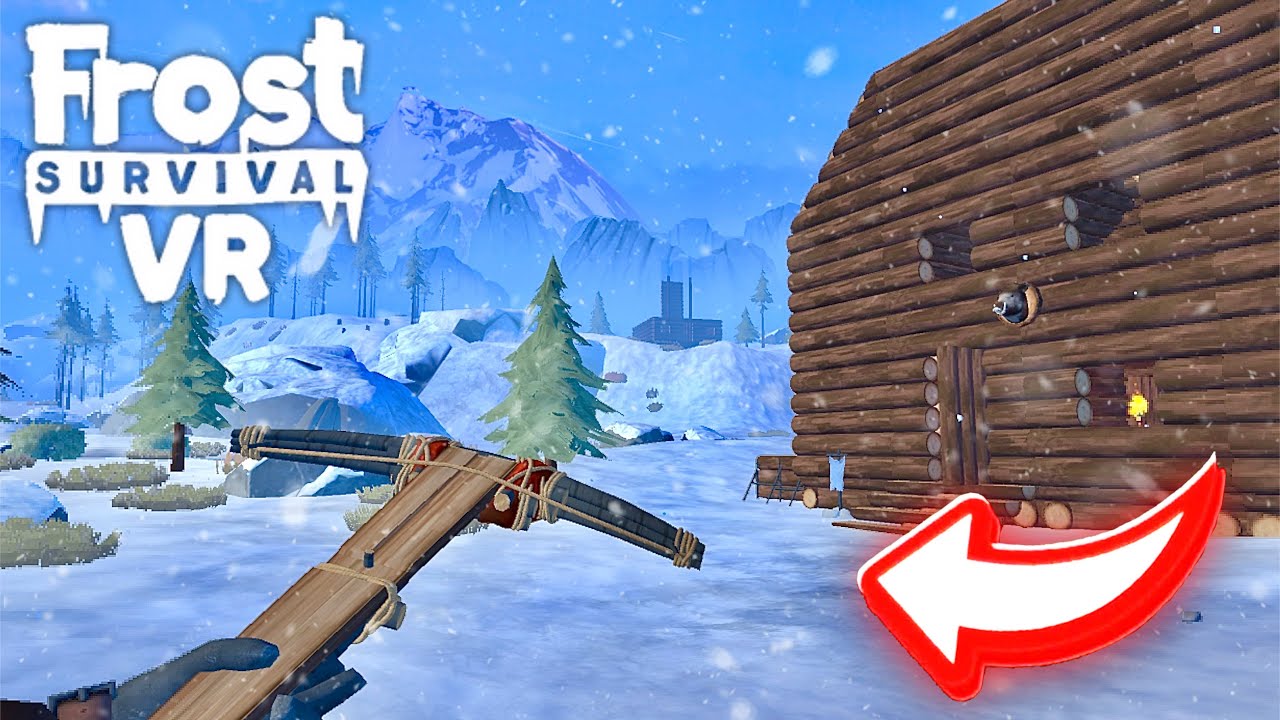 Hunting, Crafting & Exploring The Frozen Wilderness - Frost Survival VR