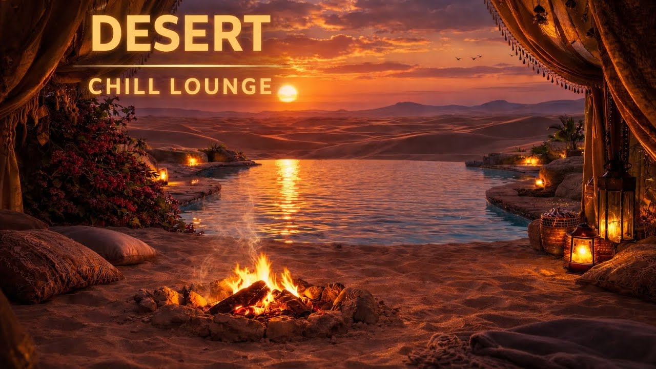 Desert Chill Out 🌅 Relaxing Lounge Music at Sunset | Deep Chill, Ambient Oasis Vibes