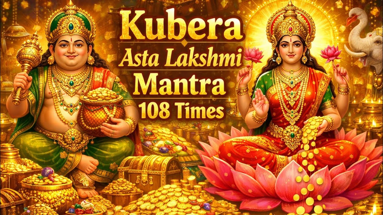 🌸 కుబేర అష్టలక్ష్మి మంత్రం 108🌸 || KUBERA ASTA LAKSHMI MANTRA 108 TIMES CHANTING || 