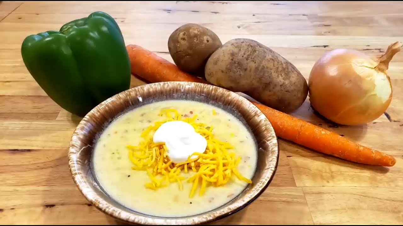 Ham & Potato Soup - Depression Cooking - Grandma's Recipe - The Hillbilly Kitchen - Redux #cooking