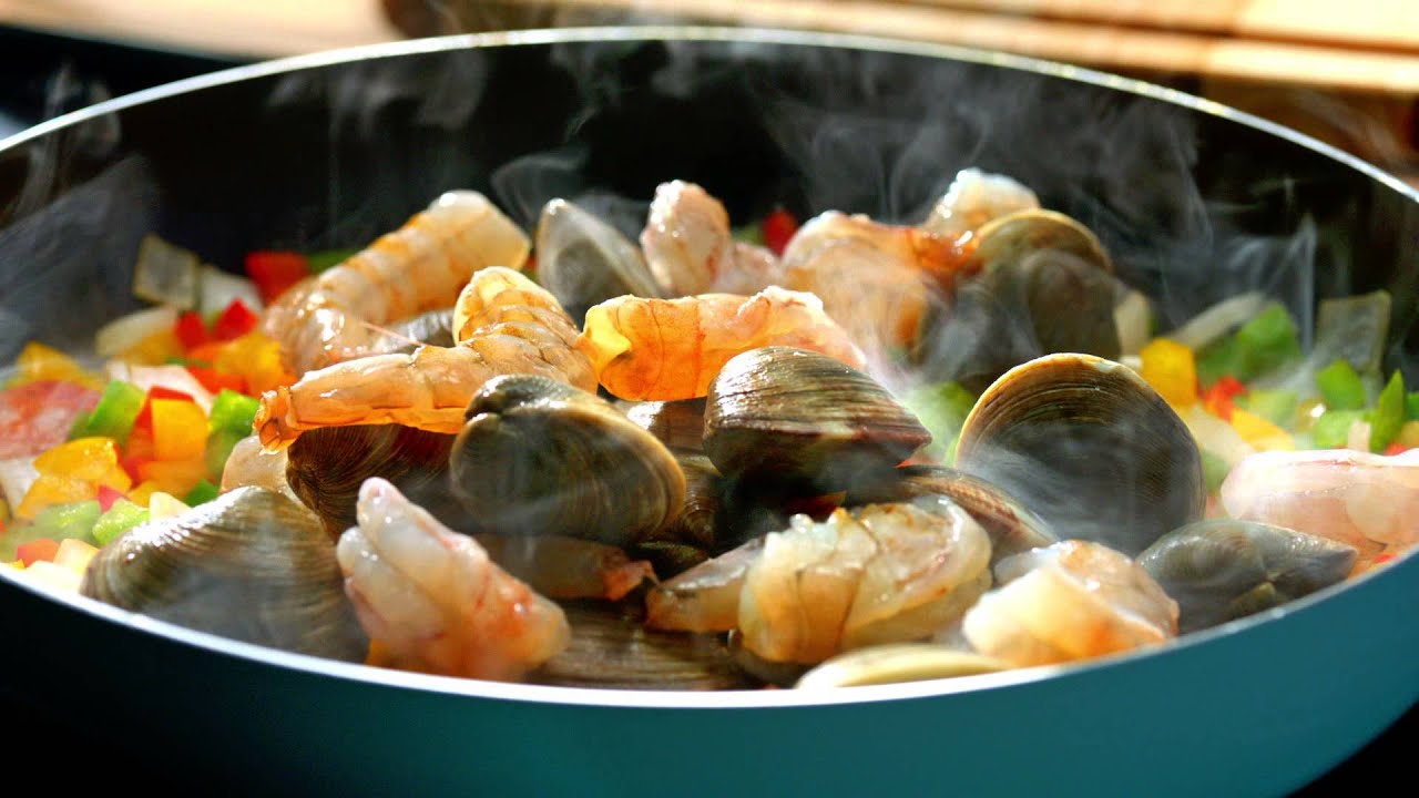 Seafood Delight with Shrimp and Clams