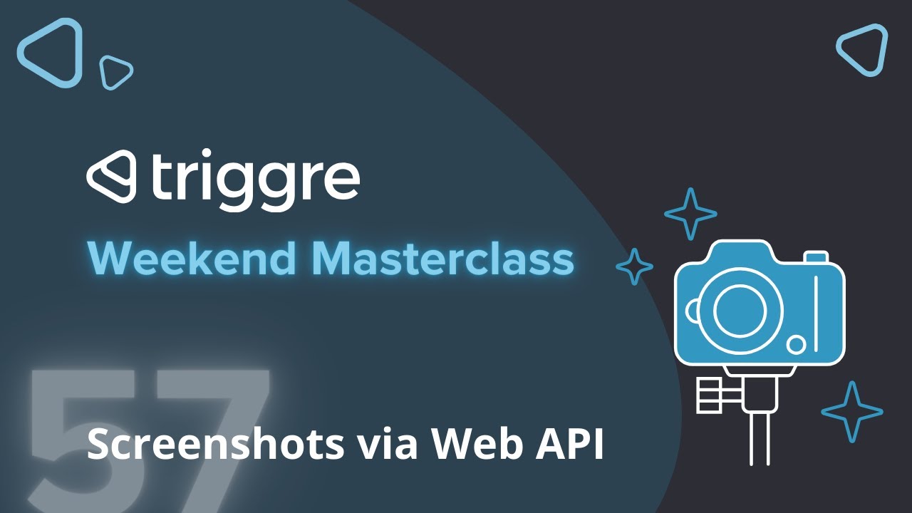 Automate website screenshots with an API | Triggre Weekend Masterclass