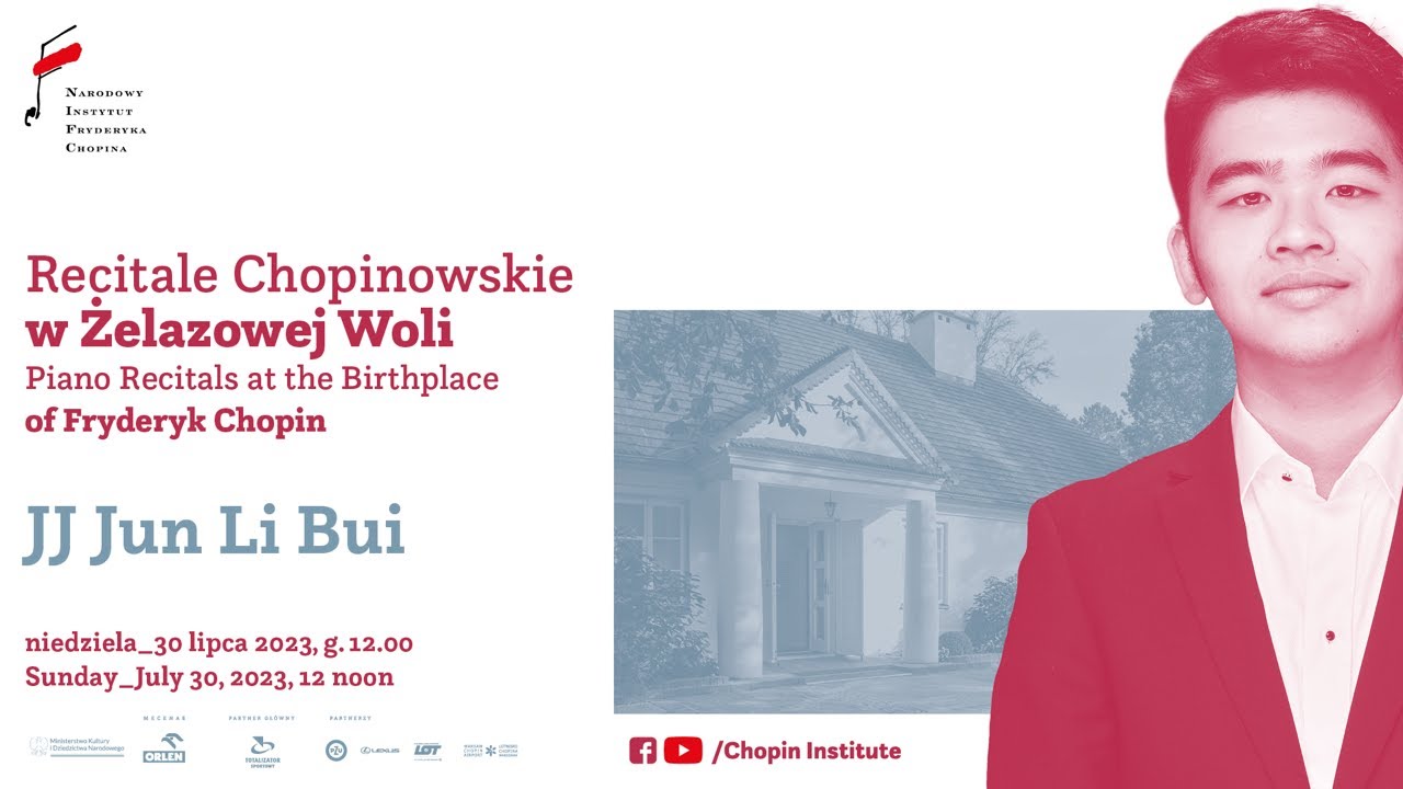 Sunday Chopin Recitals in Żelazowa Wola | JJ Jun Li Bui
