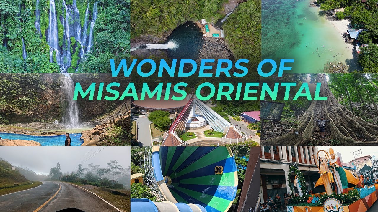 Tourists Attractions in Misamis Oriental (Region 10), Mindanao, Philippines